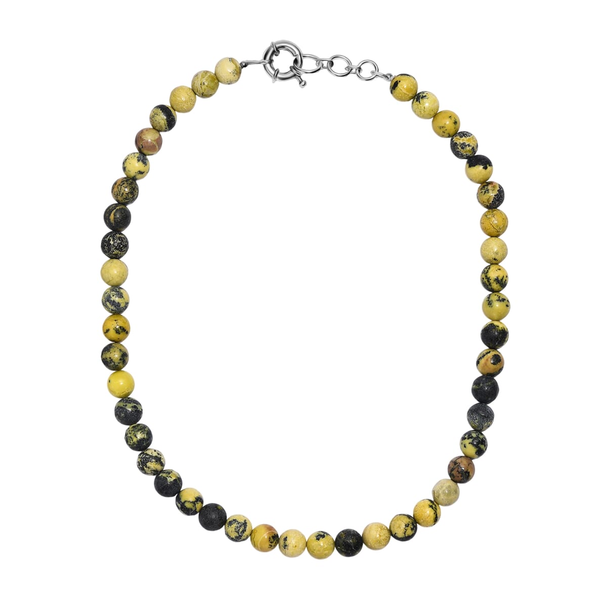 Karis Serpentine Beaded 293 ctw Necklace 18 Inches in Platinum Bond image number 3