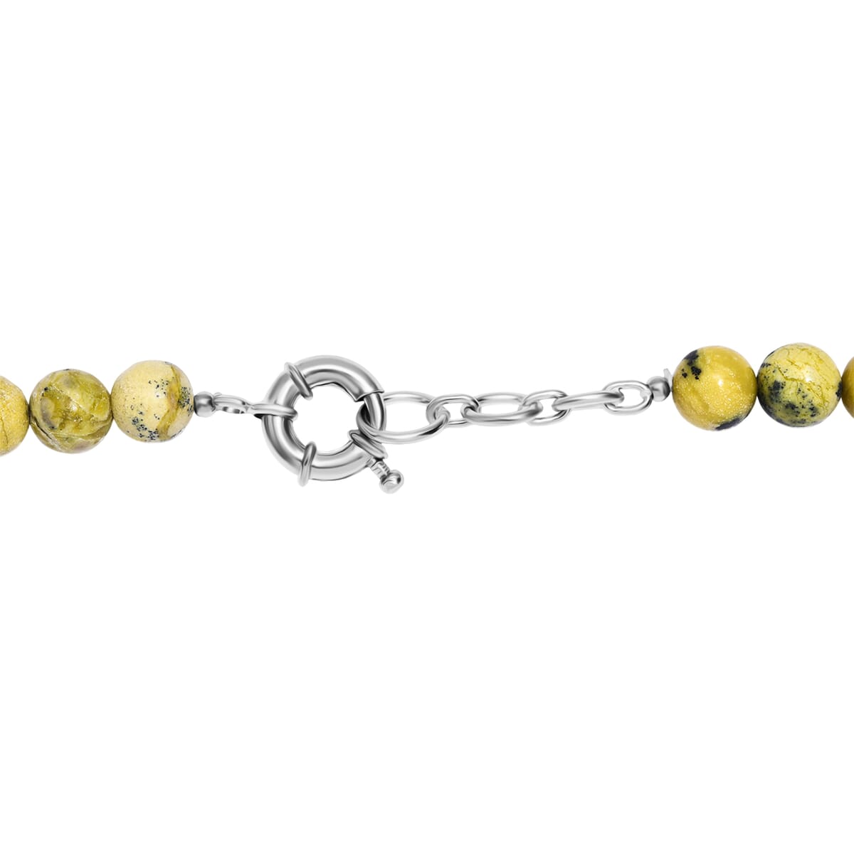 Karis Serpentine Beaded 293 ctw Necklace 18 Inches in Platinum Bond image number 4