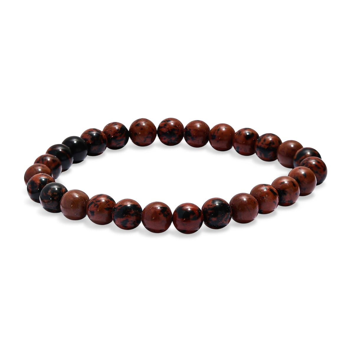 Red Jasper Beaded  78.00 ctw Stretch Bracelet image number 0