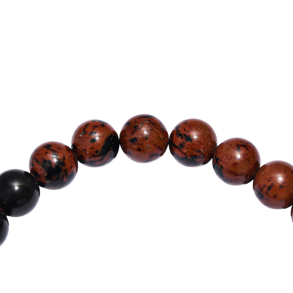 Red Jasper Beaded  78.00 ctw Stretch Bracelet image number 3