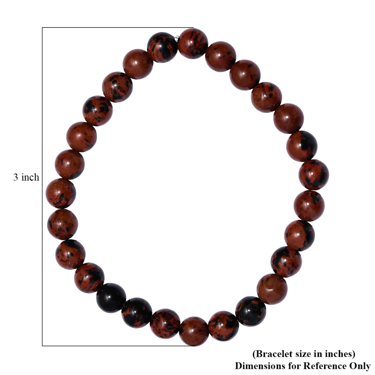 Red Jasper Beaded  78.00 ctw Stretch Bracelet image number 5