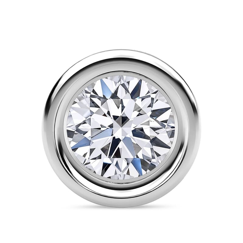 IGI Certified Luxuriant Lab Grown Diamond D IF 1.00 ctw Pendant without Chain in 950 Platinum