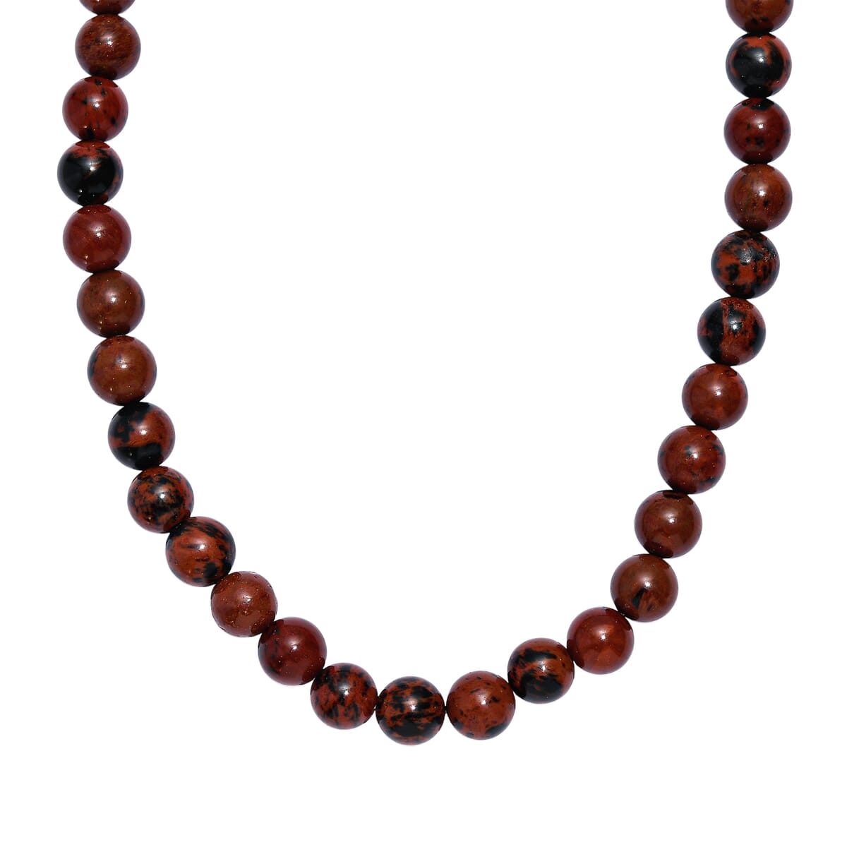 Karis Red Jasper Beaded 175.00 ctw Necklace 18 Inches in Platinum Bond  image number 0