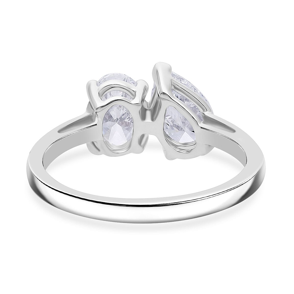 Luxuriant Lab Grown Diamond E-F VS 2.00 ctw Ring in 950 Platinum (Size 8.0) 4.80 Grams