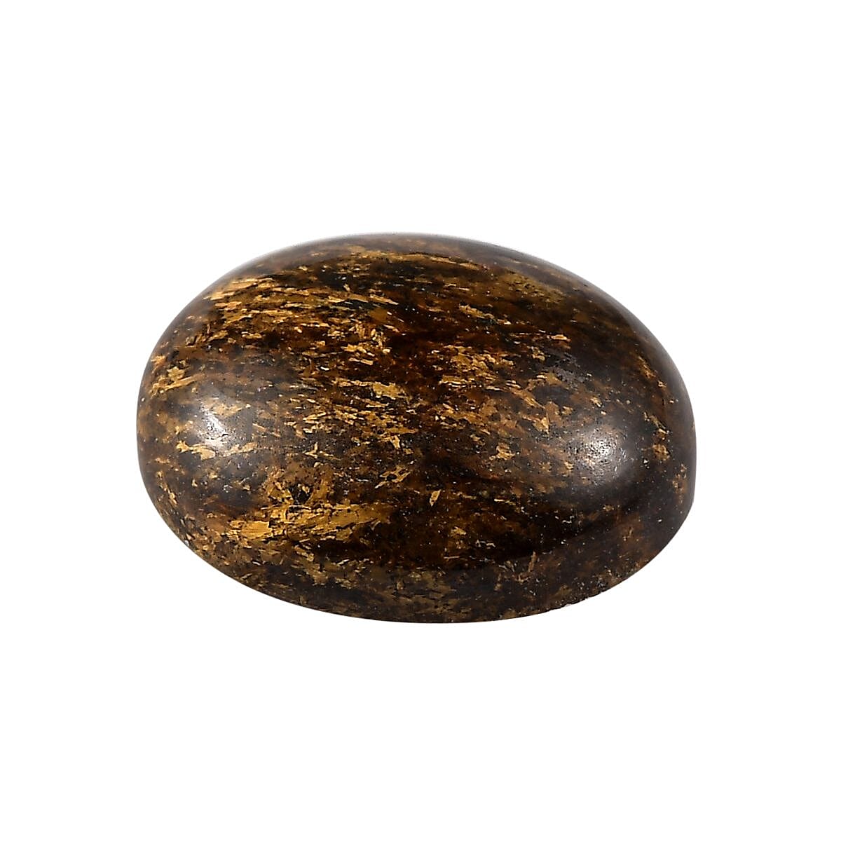 AA Golden Amphibolite (Ovl 11x9 mm) 3.07 ctw Loose Gemstone