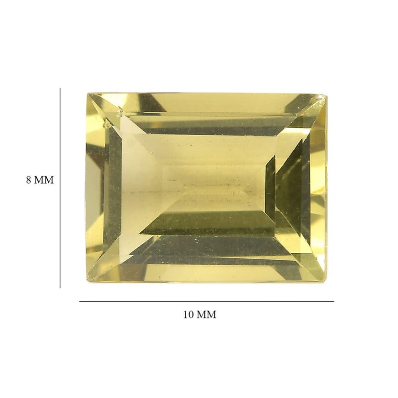 AA Green Gold Quartz (Bgt 10x8 mm) 2.50 ctw Loose Gemstone
