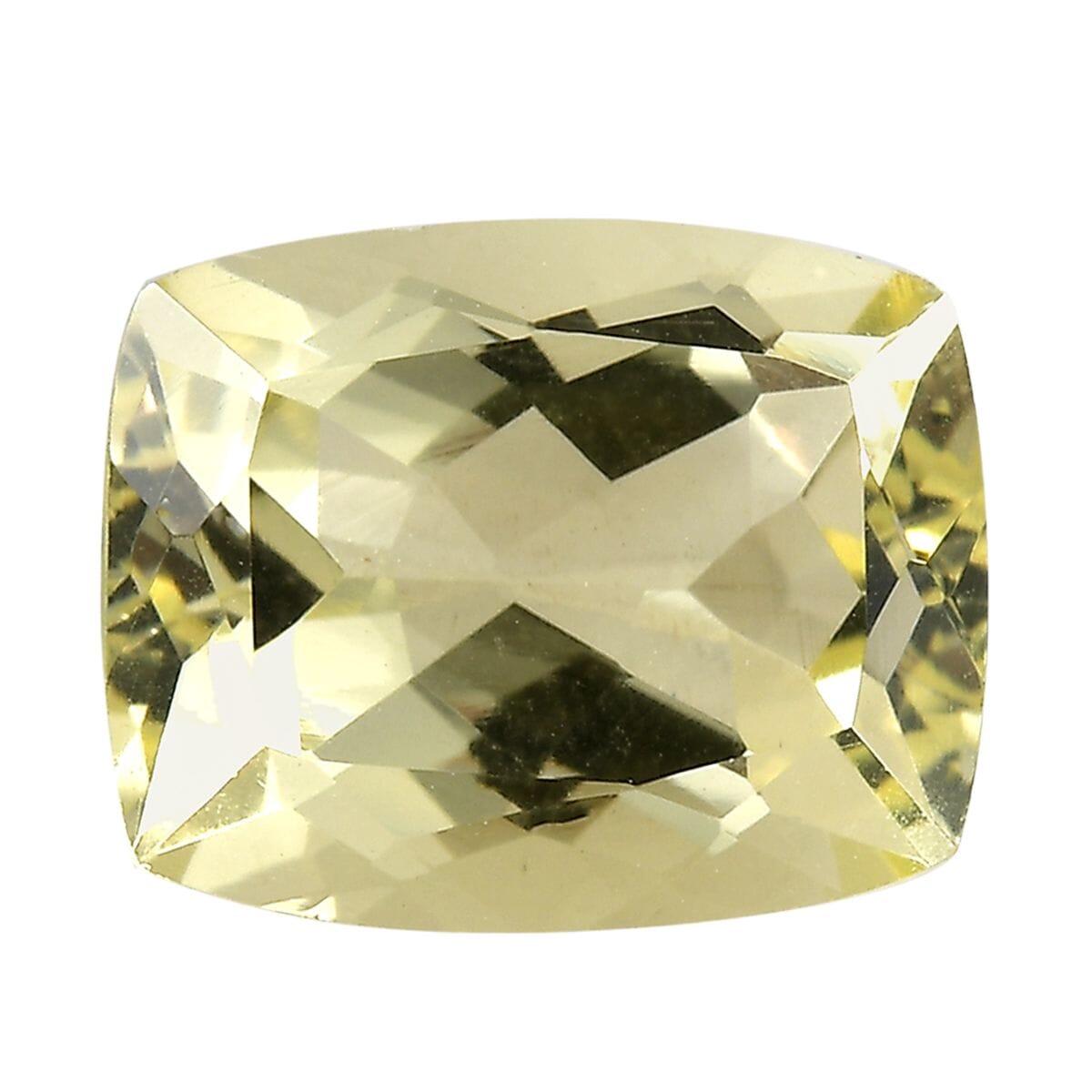 Green Gold Quartz (Cush 10x8 mm) 2.73 ctw Loose Gemstone image number 0