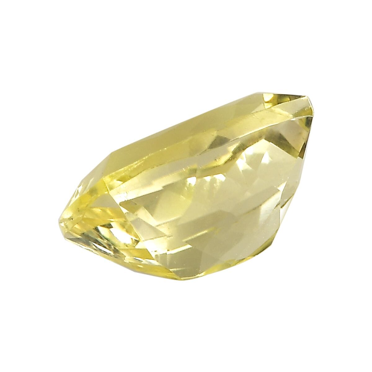 Green Gold Quartz (Cush 10x8 mm) 2.73 ctw Loose Gemstone image number 2