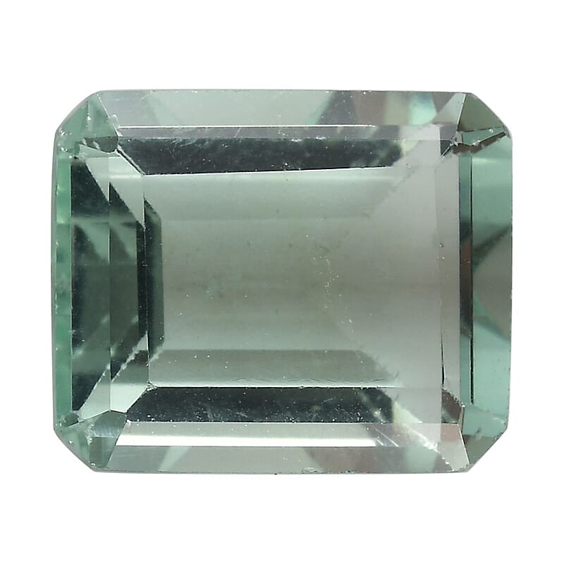 Green Fluorite (Oct 10x8 mm) 3.70 ctw Loose Gemstone