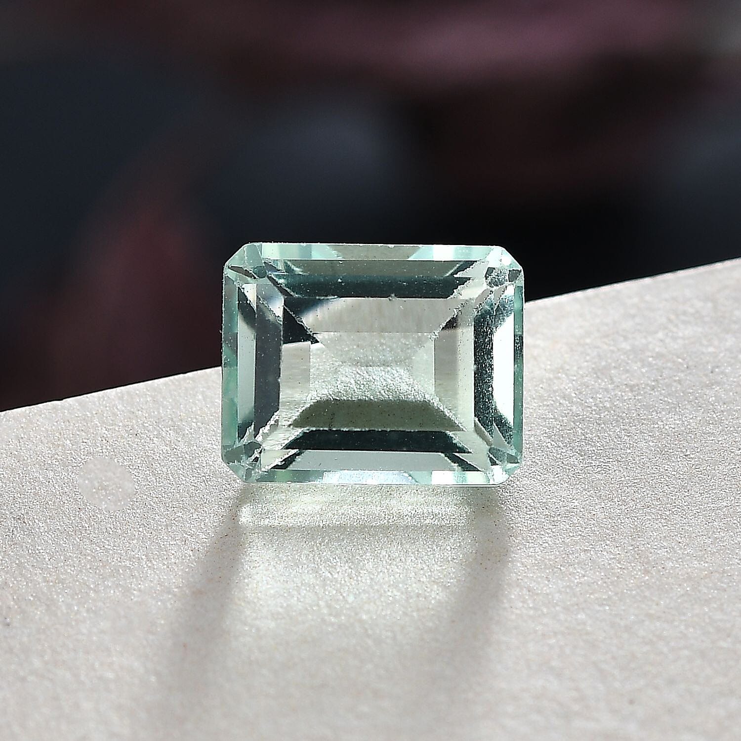 Green Fluorite (Oct 11x9 mm) 4.80 ctw Loose Gemstone