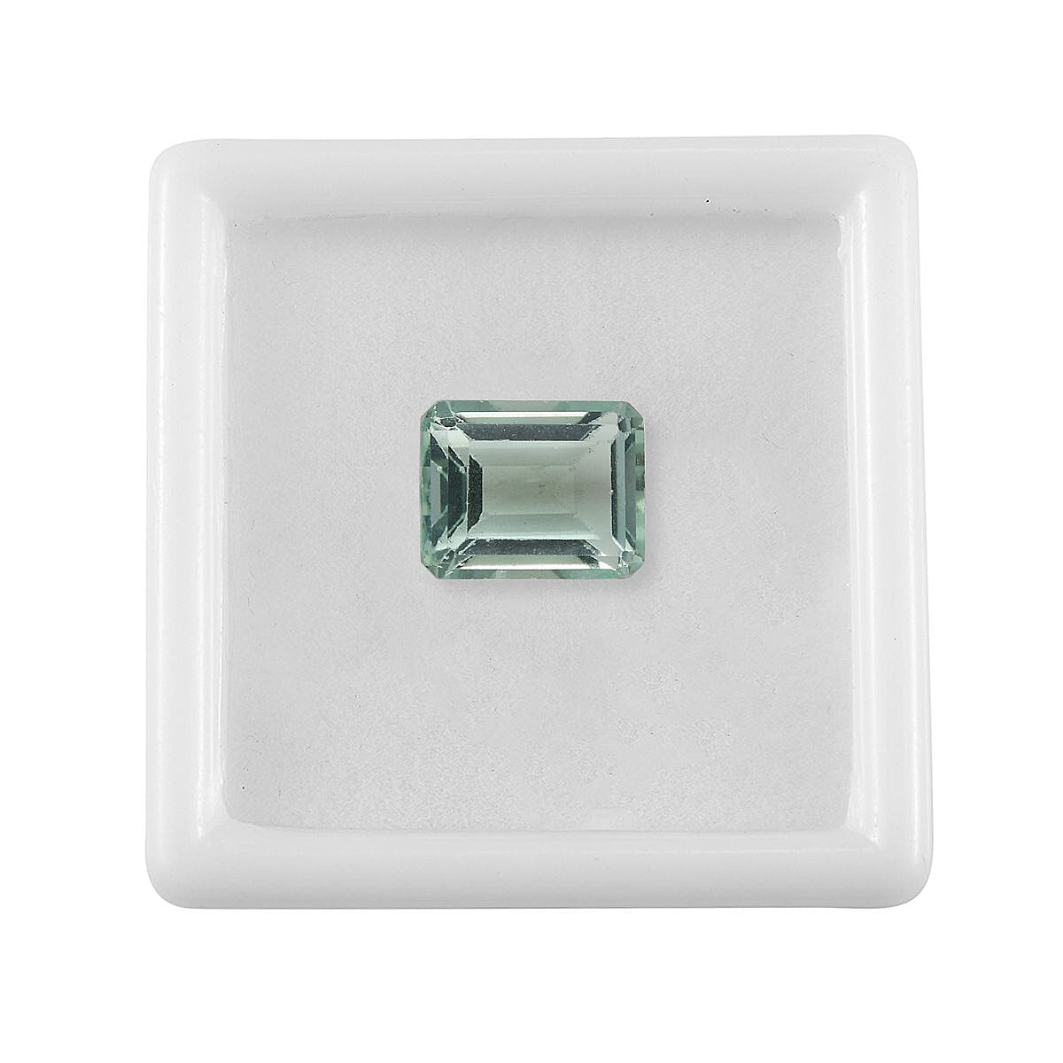 Green Fluorite (Oct 11x9 mm) 4.80 ctw Loose Gemstone