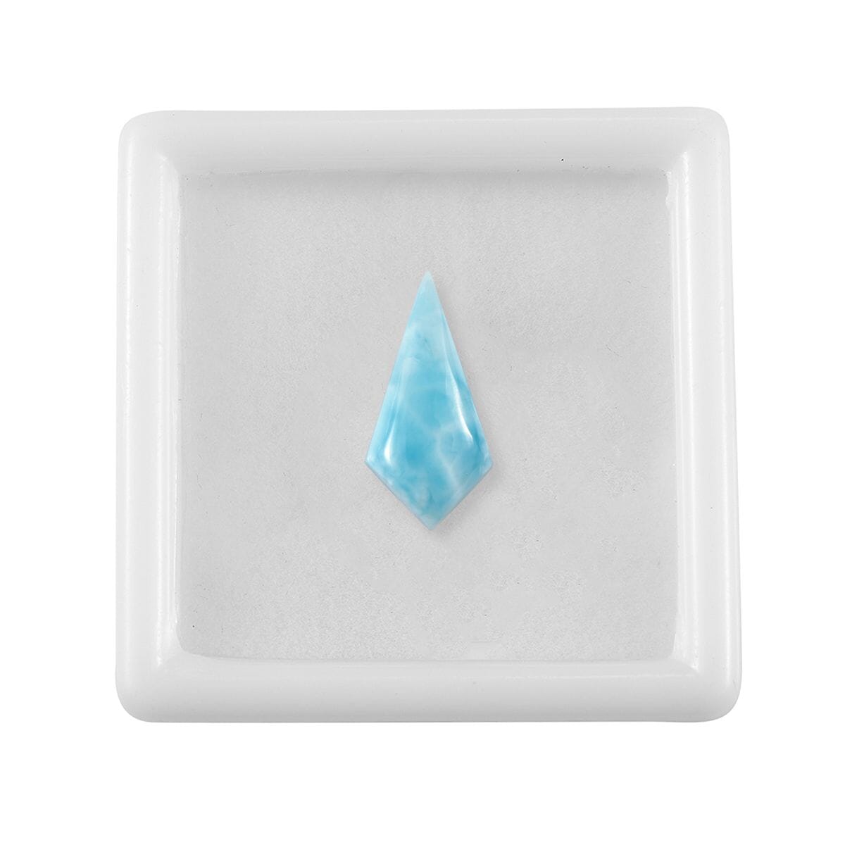 AAA Larimar (Kite 16x8 mm) 3.10 ctw Loose Gemstone image number 3
