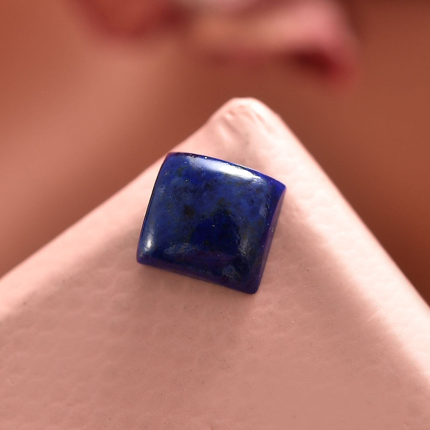 Lapis Lazuli (Sqr 5 mm) 0.65 ctw Loose Gemstone