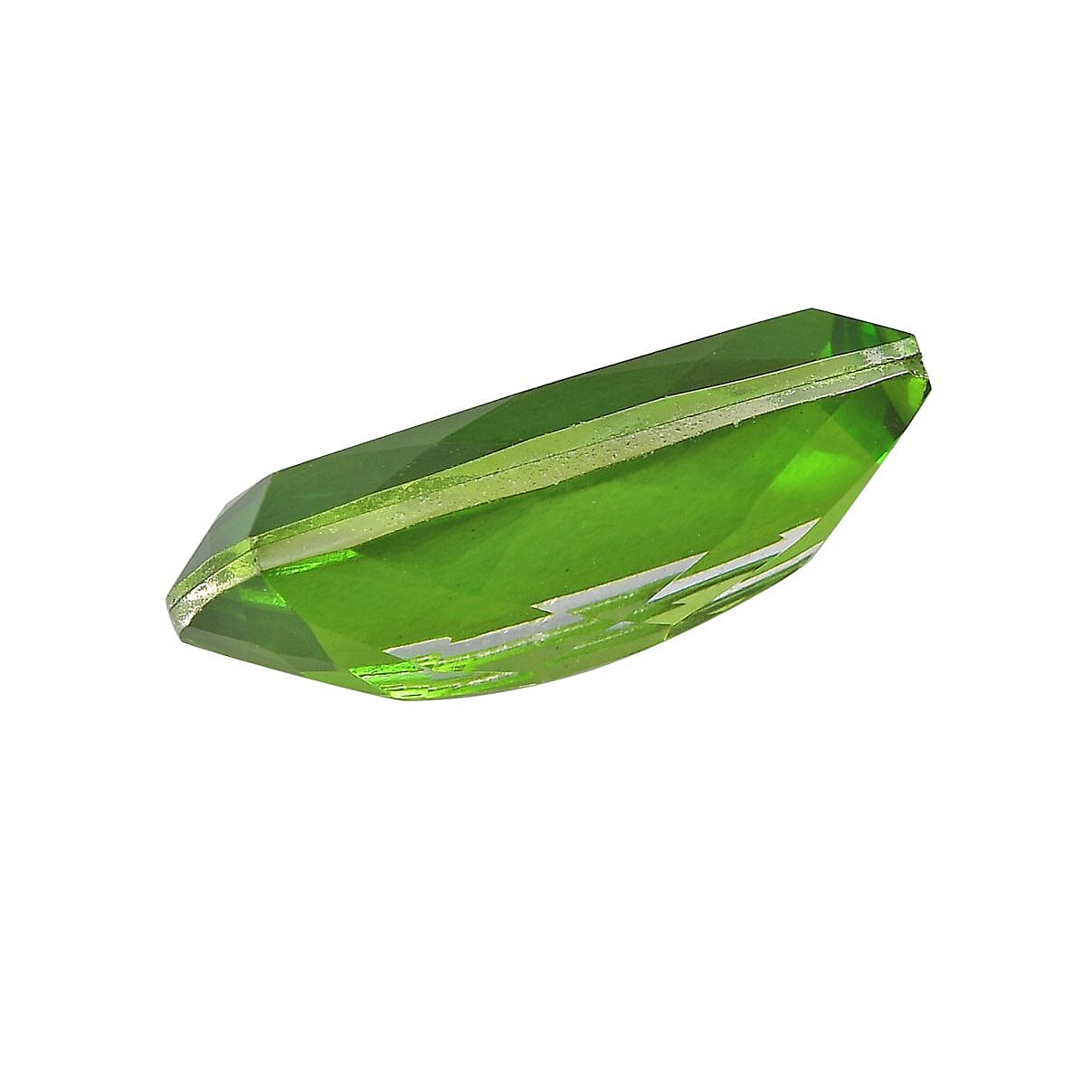 Chartreuse Quartz (Cush 20x10 mm) 10.05 ctw Loose Gemstone