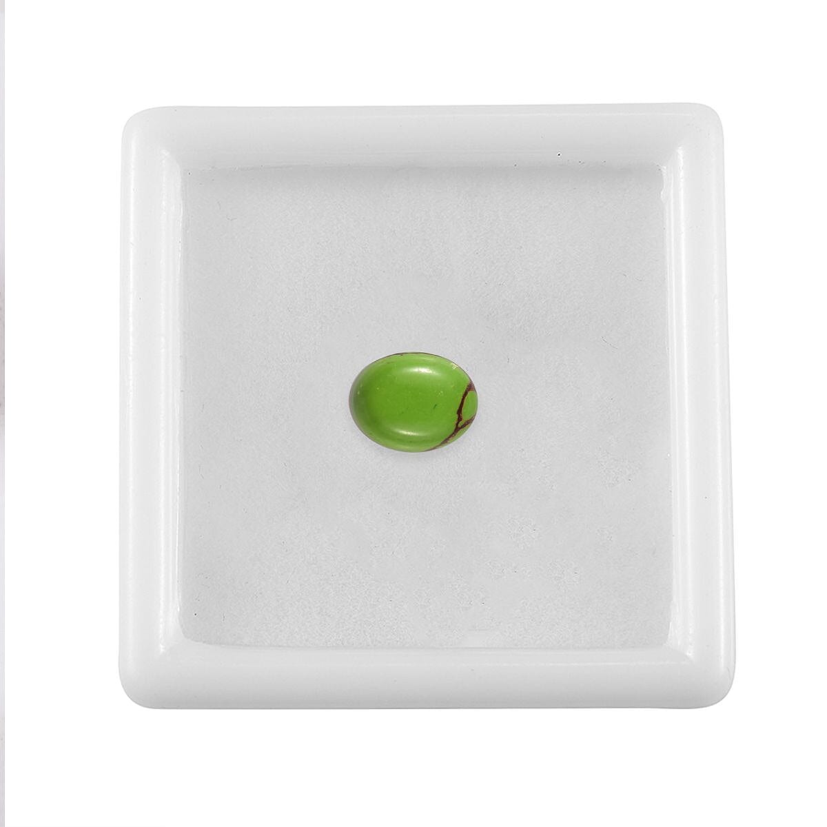 AA Green Turquoise (Ovl 9x7 mm) 1.30 ctw Loose Gemstone image number 3