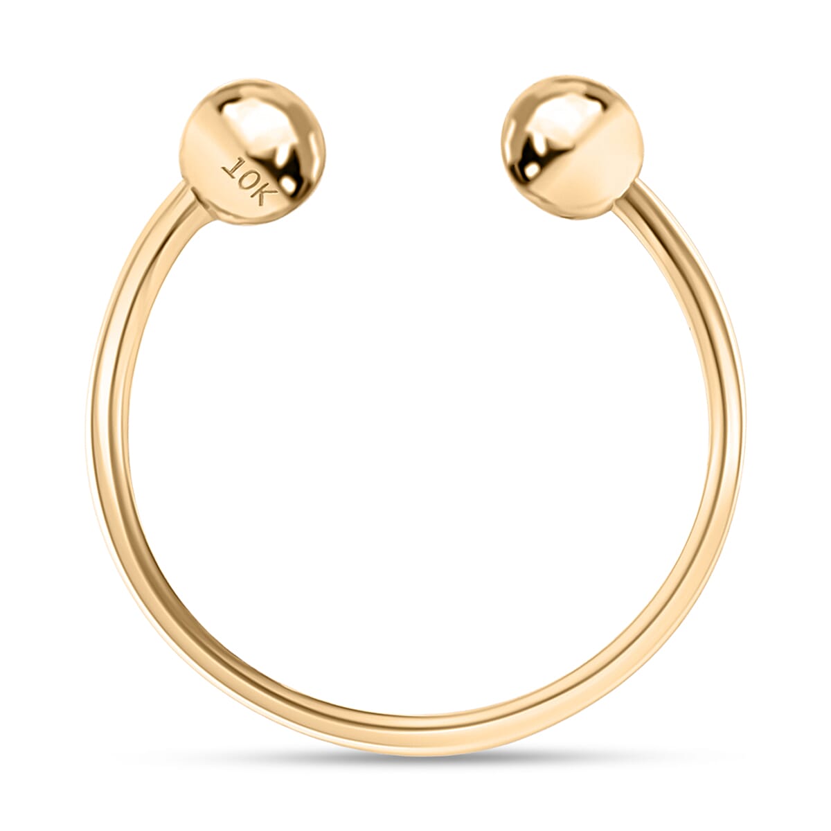 Septum Nose Ring in 10K Yellow Gold 0.50 Grams image number 0