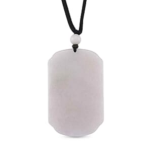 22K Yellow Gold Natural Jade Carved Dragon Pendant with Cord Necklace (28 Inches) 125.00 ctw