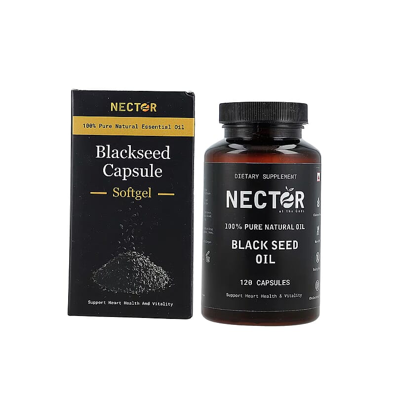 Nector Black Seed Oil Capsules (120 /Bottle)