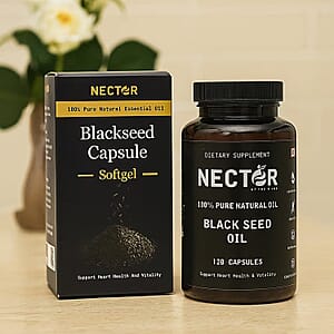 Nector Black Seed Oil Capsules (120 /Bottle)