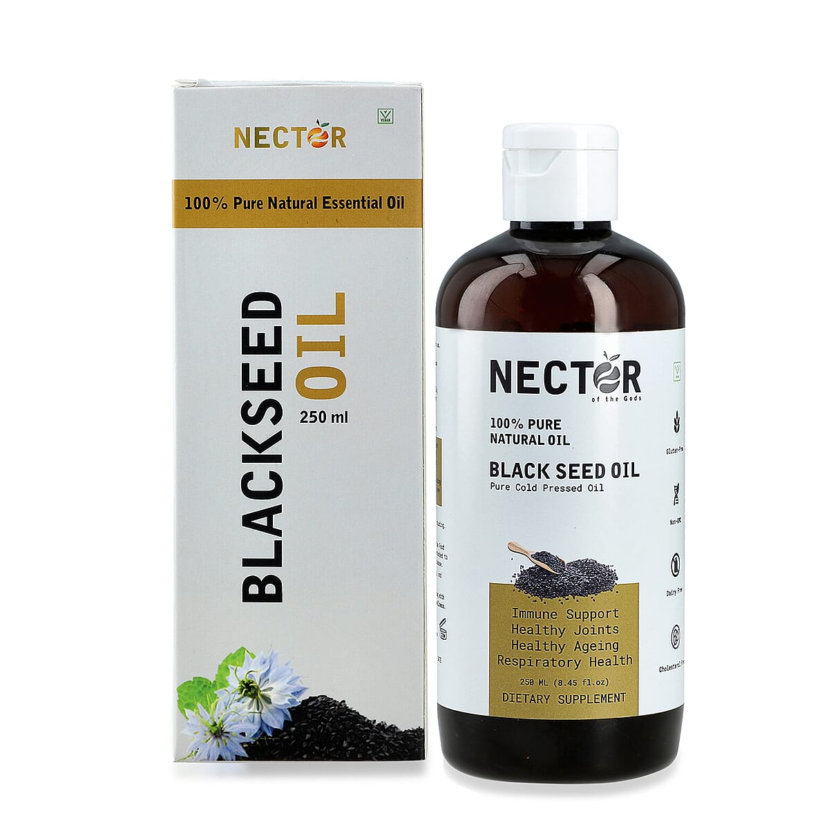 Nector Black Seed Oil 250ml image number 0