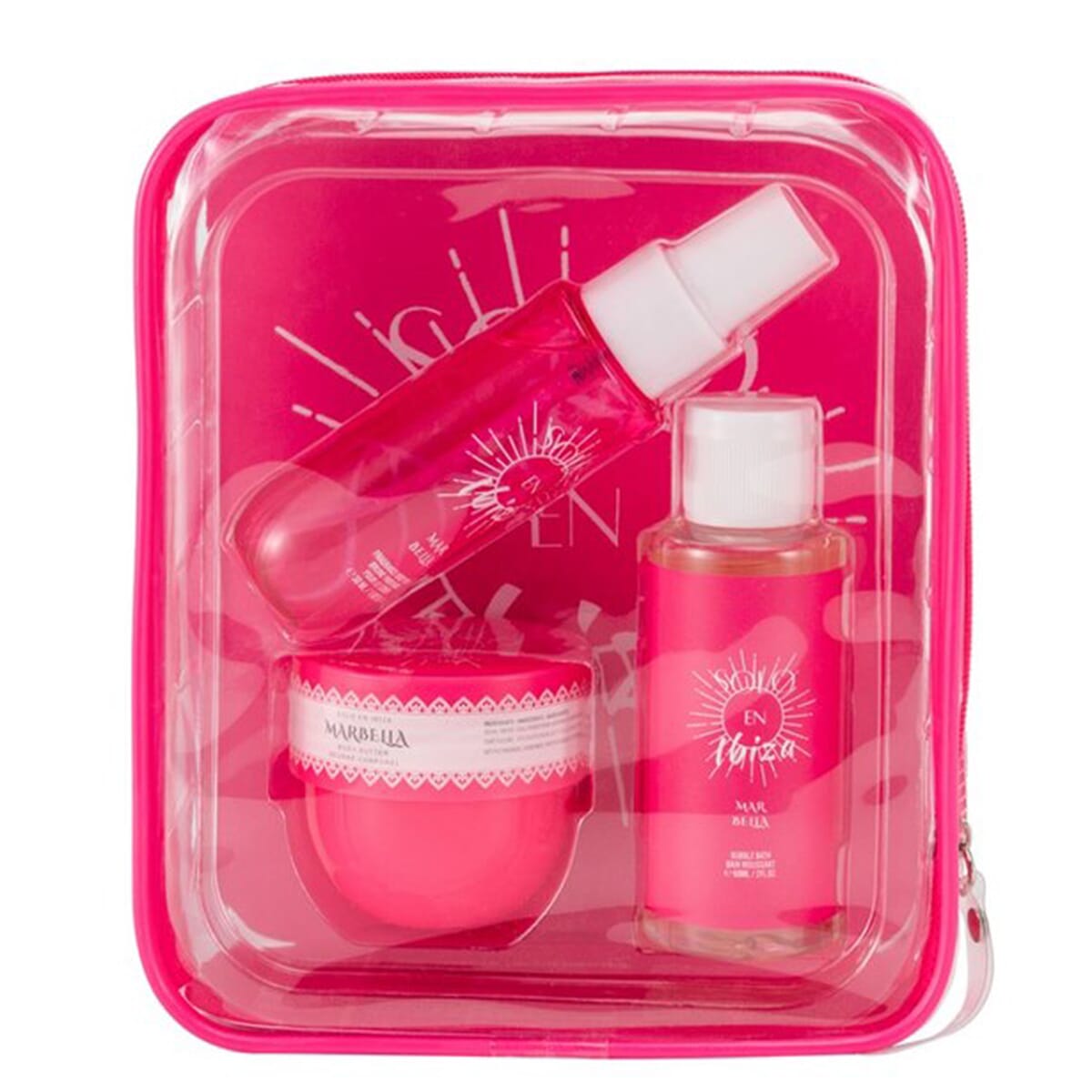 SOLO EN IBIZA 3 Pc Travel Size Kit (Bubble Bath 2oz, Body Mist 1.02oz, & Body Butter 1.76oz) MarBella image number 0