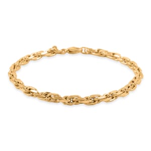 Italian 4mm Florentine Torchon Chain Bracelet in 10K Yellow Gold (7.50 In) 3.41 Grams