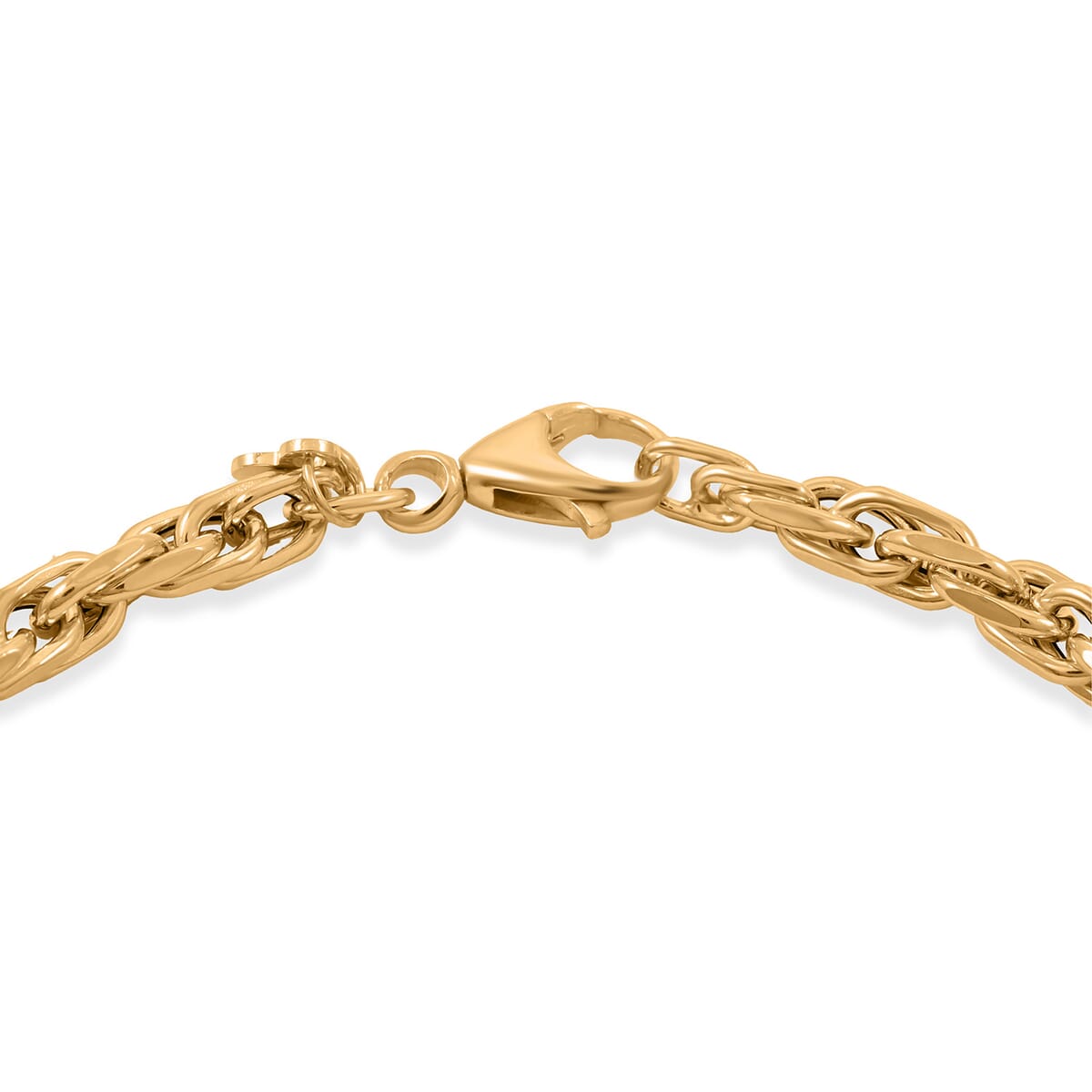 Italian 4mm Florentine Torchon Chain Bracelet in 10K Yellow Gold (7.50 In) 3.41 Grams image number 2