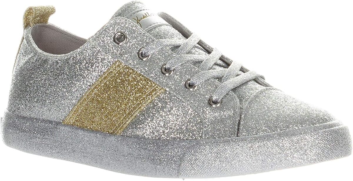 Kendall and Kylie Olea Platino Glitter Shoe (Size 7) image number 1
