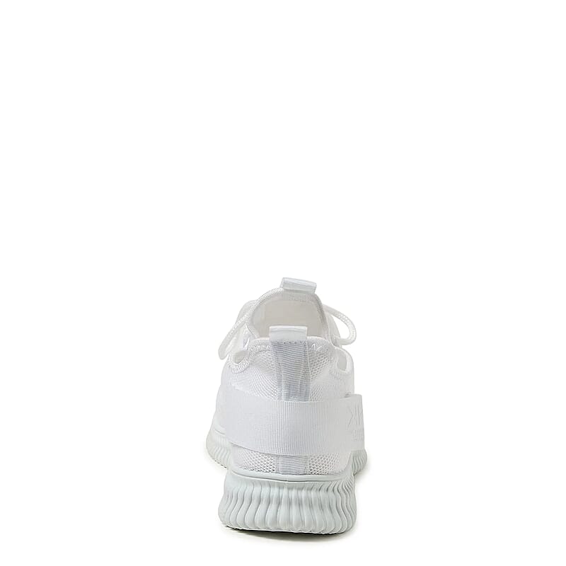 Kendall and Kylie White Ezora Knit Trainers (Size 7)