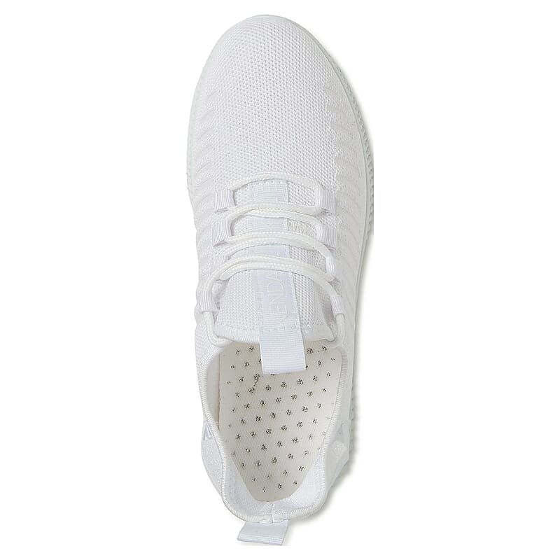 Kendall and Kylie White Ezora Knit Trainers (Size 7)