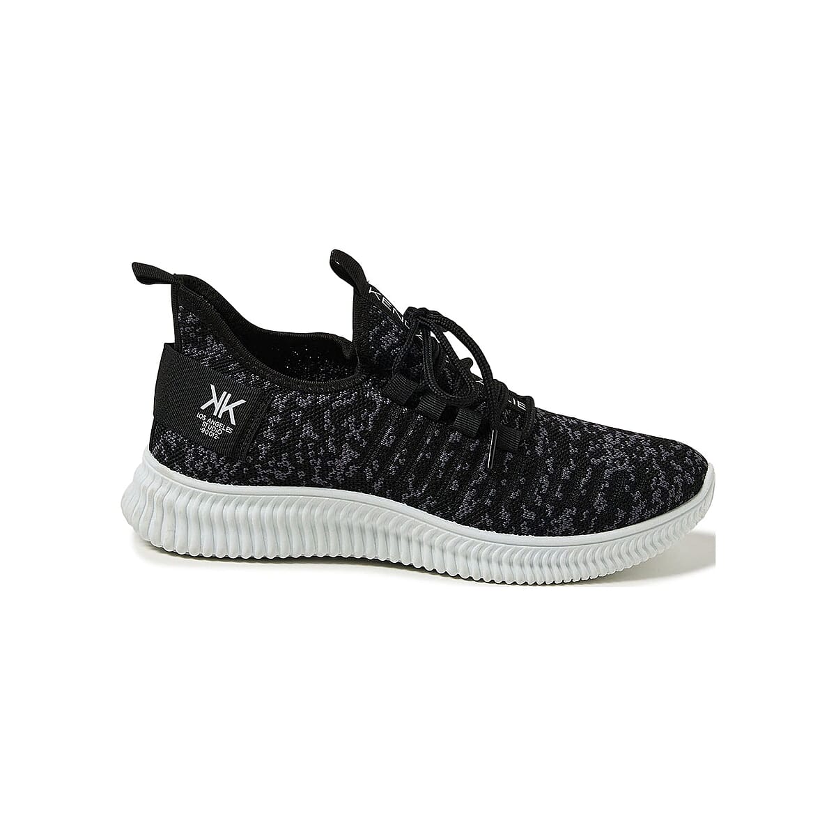 Kendall and Kylie Sand Ezora Knit Trainers (Size 9) image number 1