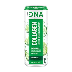12 pack Hydradna Collagen Sparkling Beverage  - Cucumber Lime