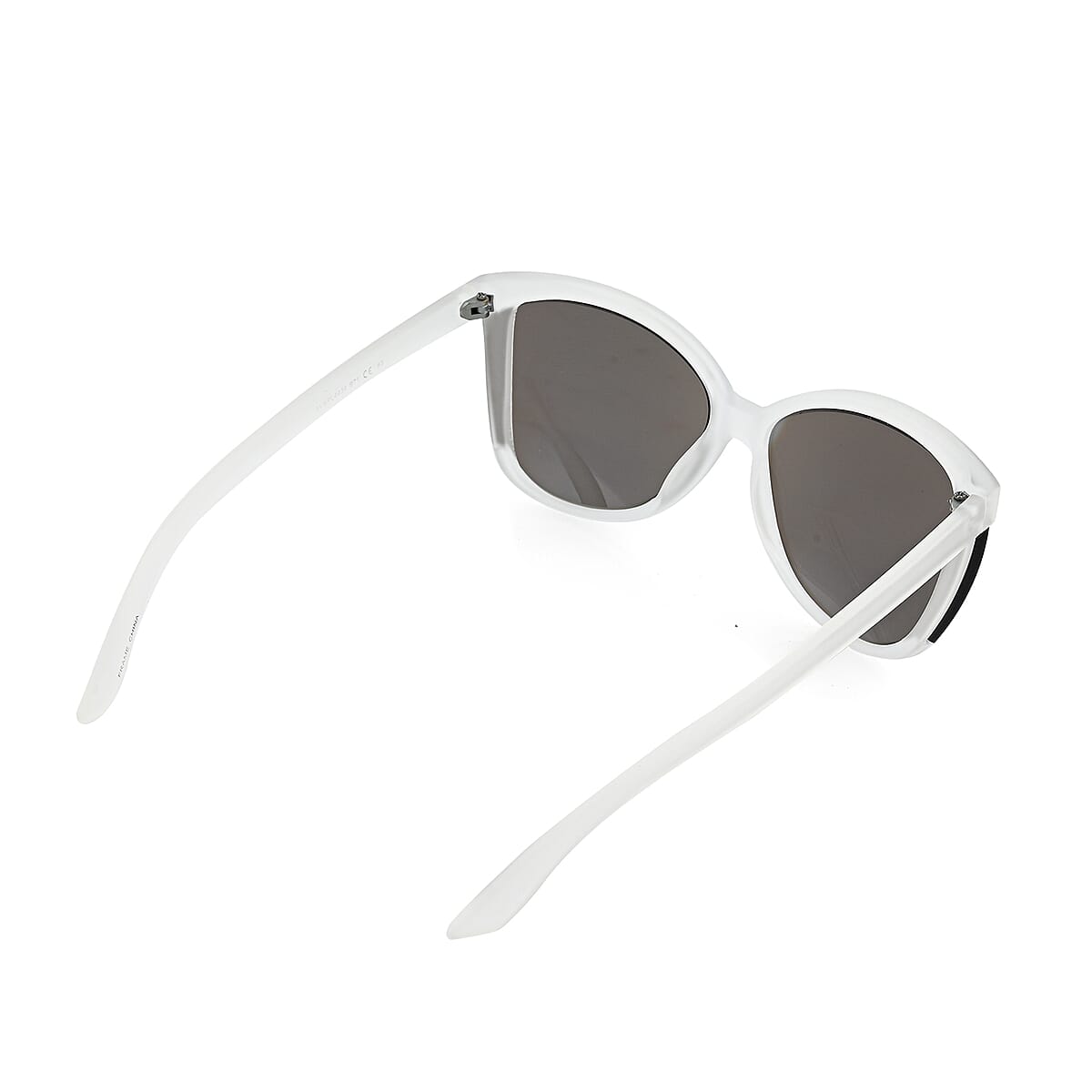 Adrienne Vittadini Cat Eye Sunglasses -Clear image number 2