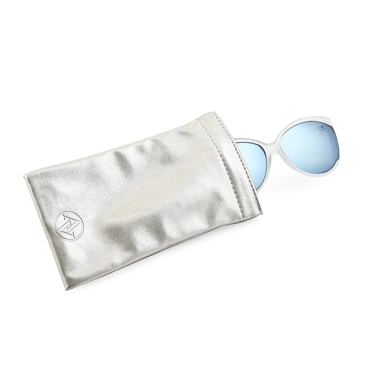 Adrienne Vittadini Cat Eye Sunglasses -Clear image number 3