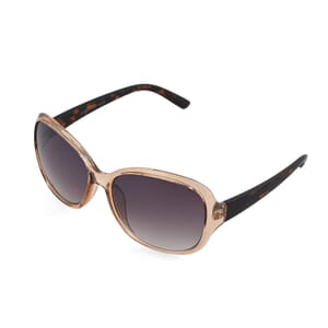 Adrienne Vittadini Oversized Sunglasses -Beige