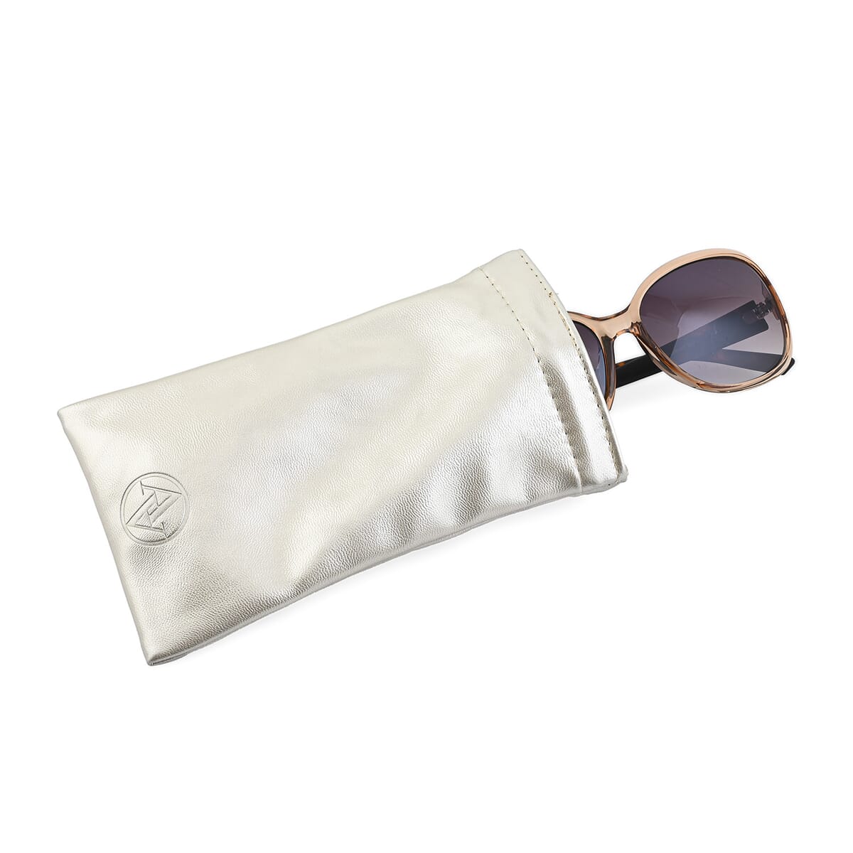 Adrienne Vittadini Oversized Sunglasses -Beige image number 4