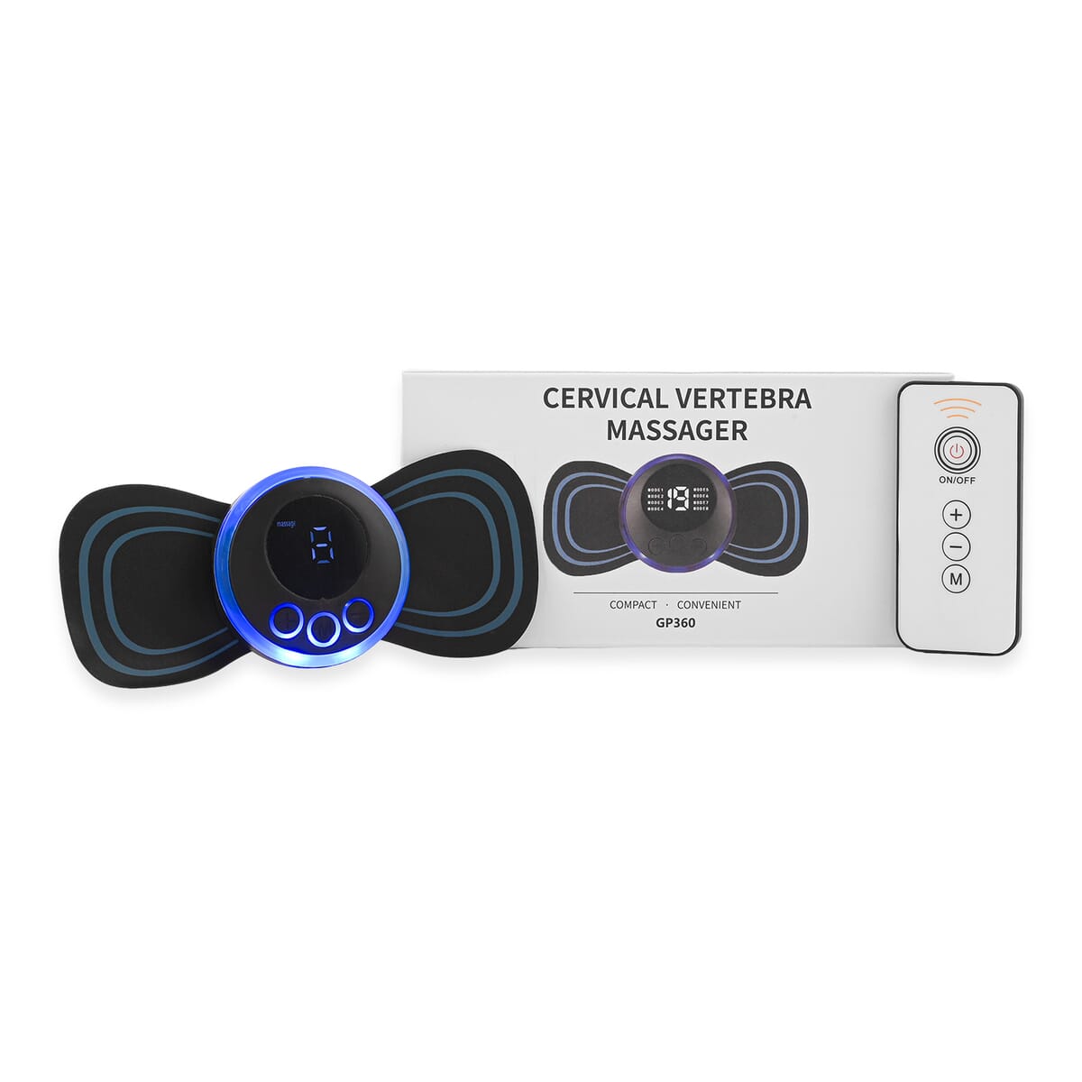 Cervical EMS Mini Electric Neck Back Massager image number 0
