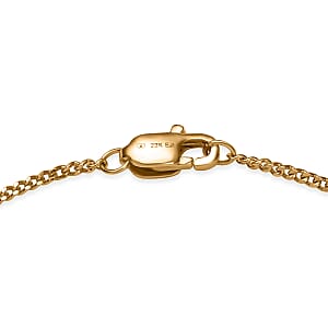 22K Yellow Gold Curb Chain Bracelet (6.50 In) 1.36 Grams