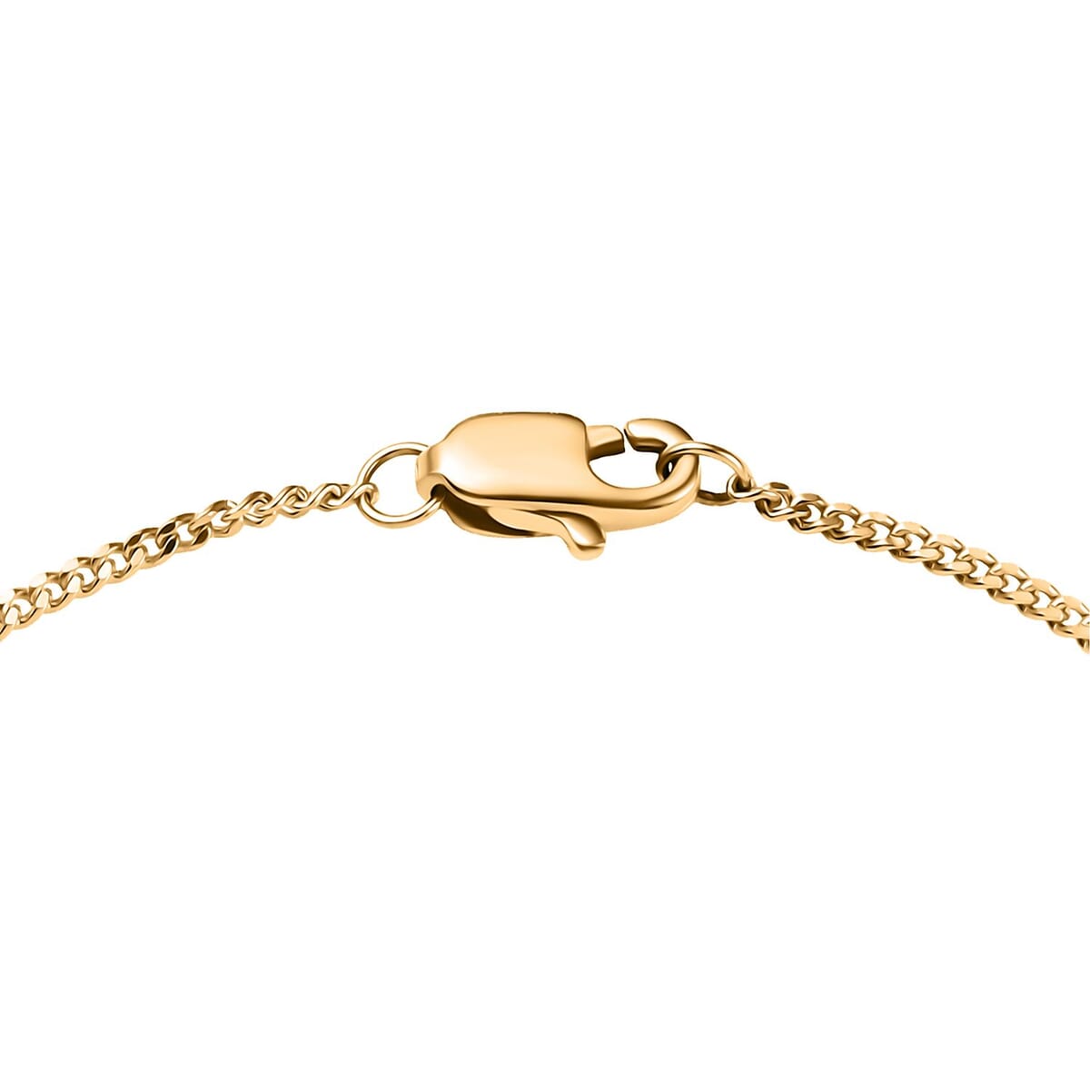 22K Yellow Gold Curb Chain Bracelet (7.25 In) 1.40 Grams image number 3