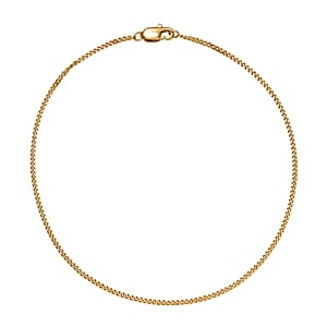 22K Yellow Gold Curb Chain Bracelet (8.00 In) 1.58 Grams