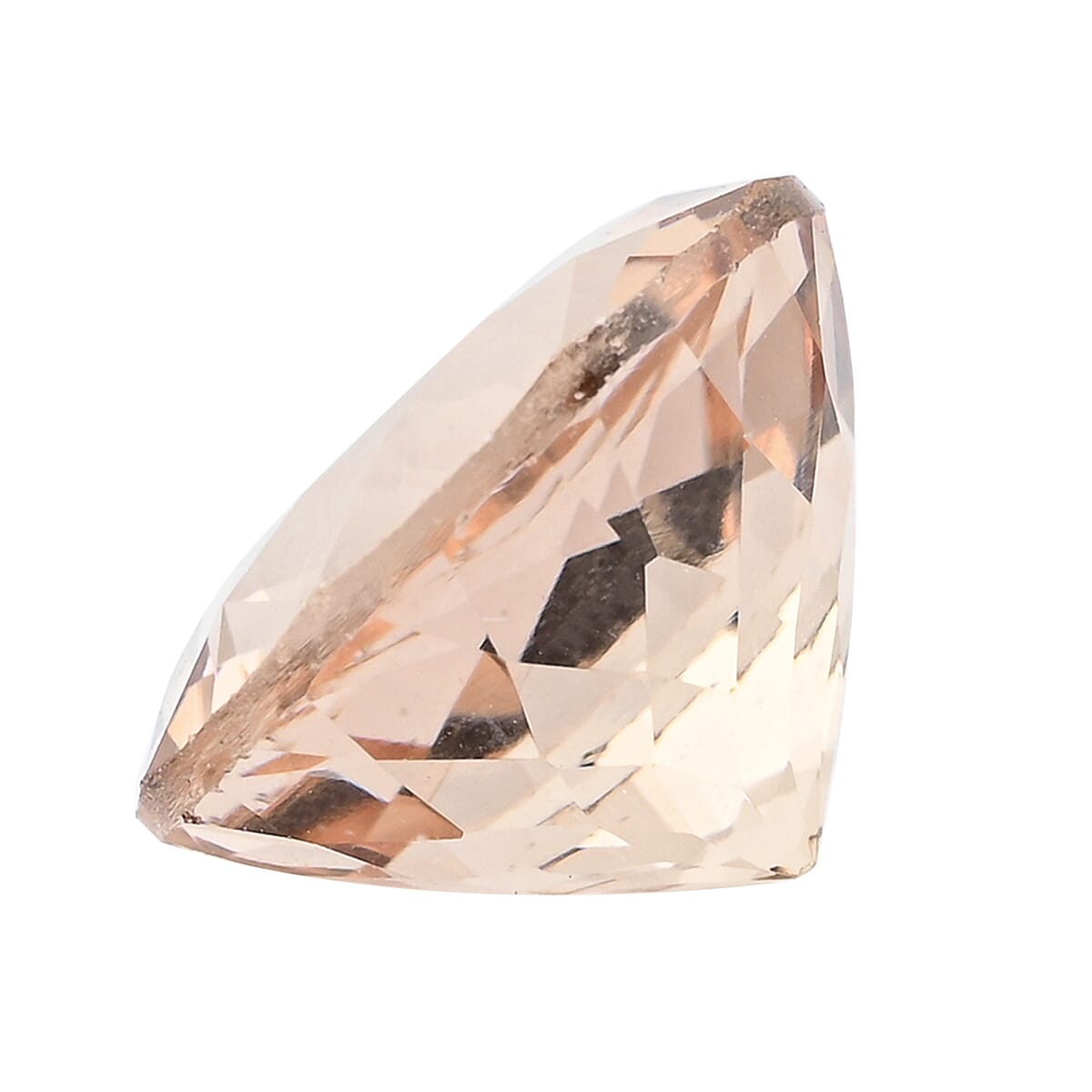 Certified & Appraised AAAA Marropino Morganite (Rnd 12 mm) 6.00 ctw image number 1