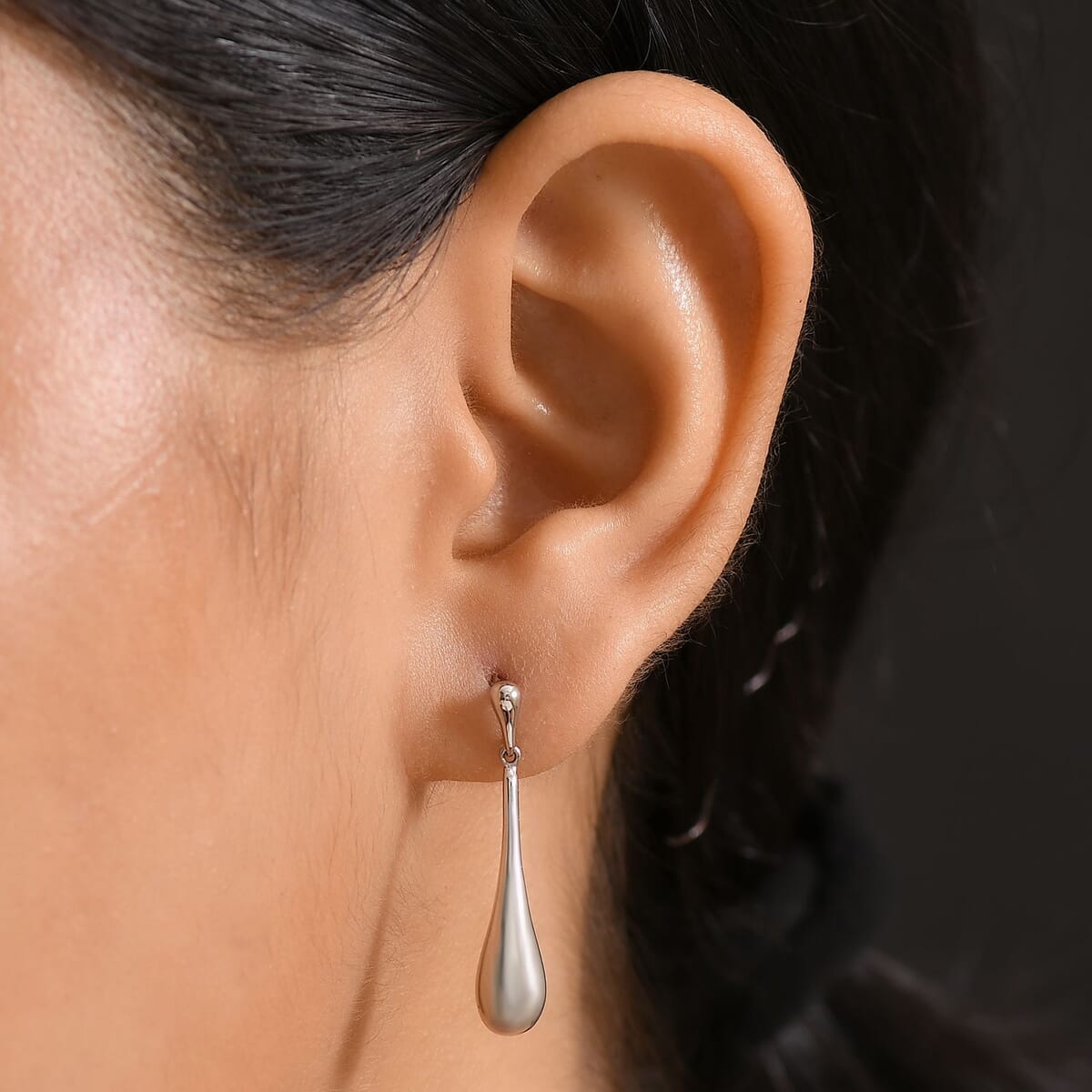 Rhapsody Waterdrop Earrings in 950 Platinum 6.30 Grams image number 2