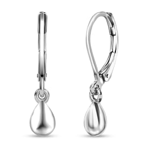 D’Joy Sterling Silver Drop Earrings in Sterling Silver and Stainless Steel