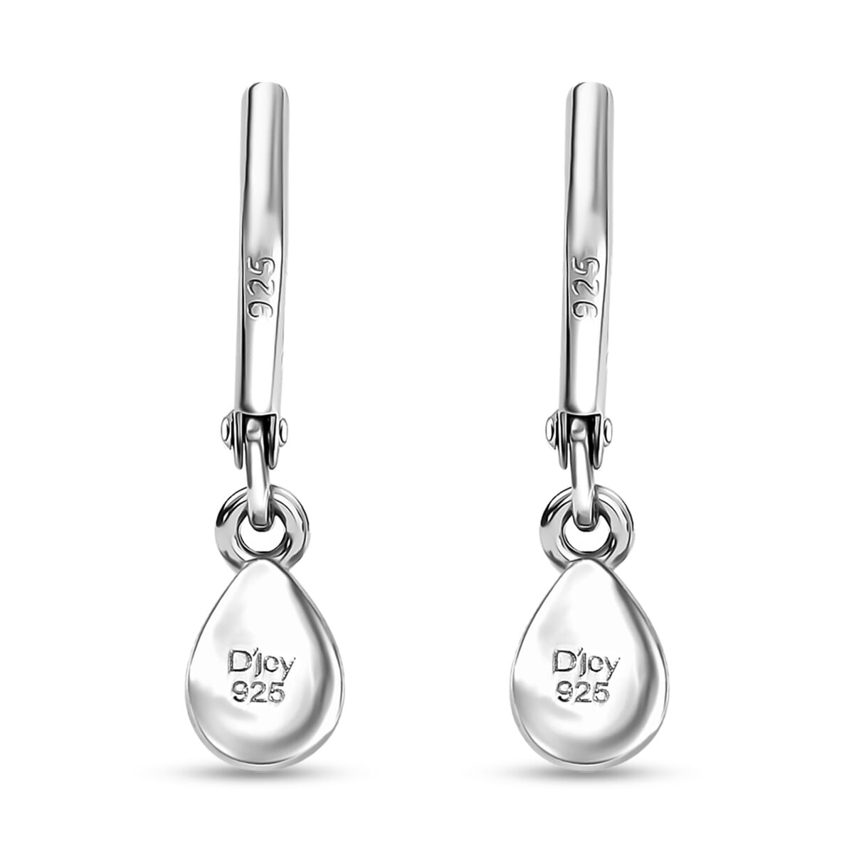 D’Joy Sterling Silver Earrings in Sterling Silver and Stainless Steel image number 4