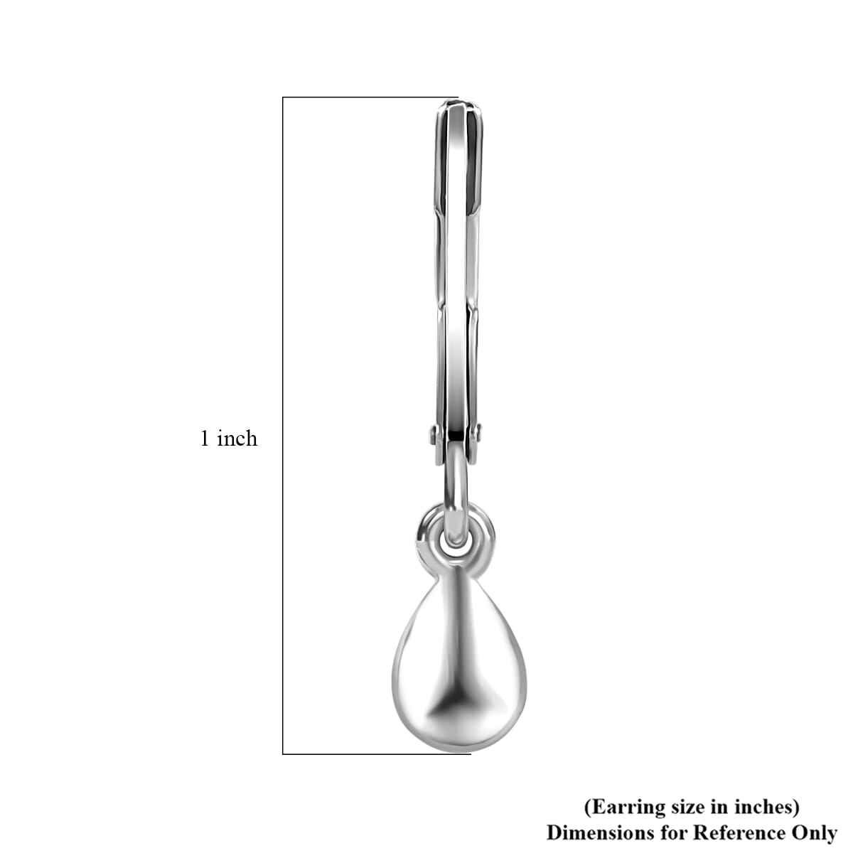 D’Joy Sterling Silver Earrings in Sterling Silver and Stainless Steel image number 5