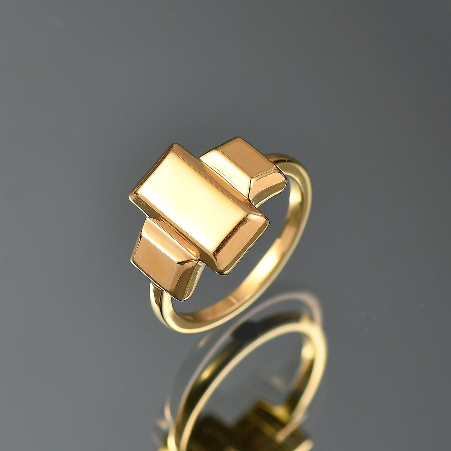 Yellow Gold Over Sterling Silver / 10 - Product card gallery slide 2 (9432862851327)