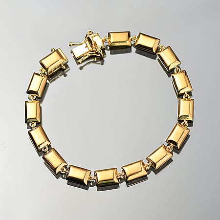 Yellow Gold Over Sterling Silver / 6.5 Inches - Product card gallery slide 2 (10178108719417)