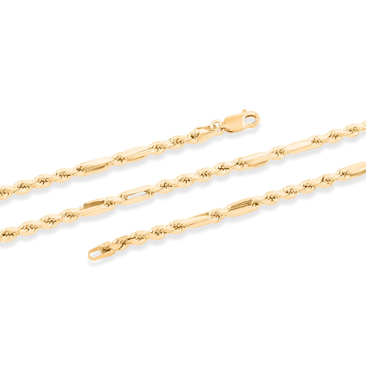 3mm Milano Chain Necklace in 10K Yellow Gold 4.70 Grams 18 Inches image number 3