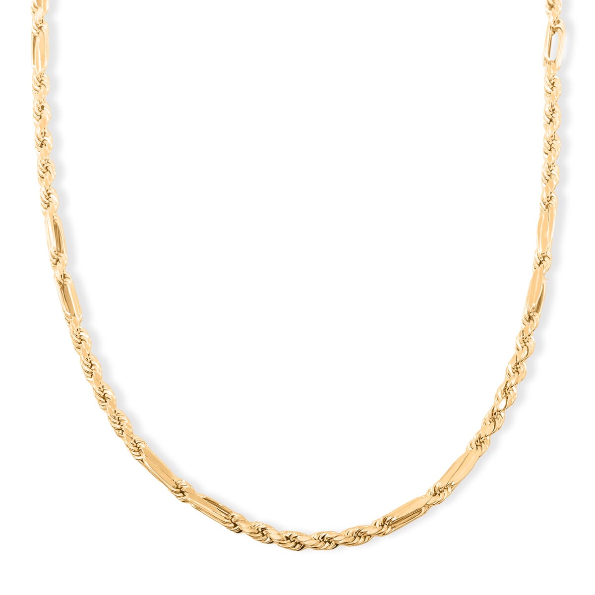 3mm Milano Chain Necklace in 10K Yellow Gold 5.20 Grams 20 Inches image number 1
