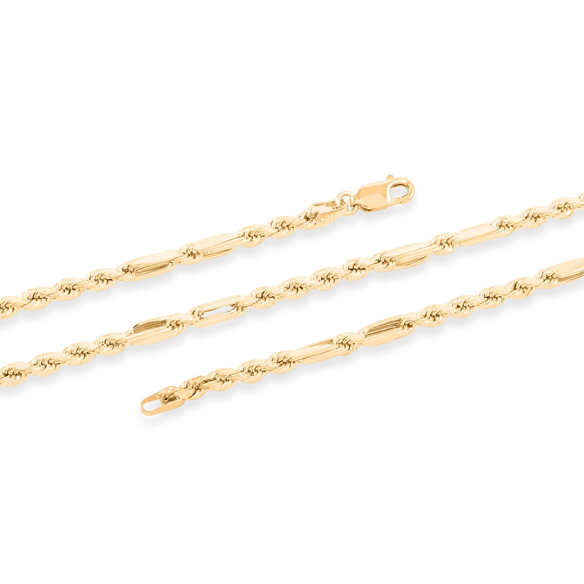 3mm Milano Chain Necklace in 10K Yellow Gold 5.20 Grams 20 Inches image number 3